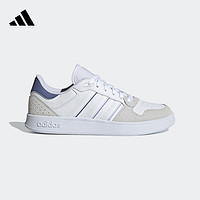 抖音超值购：adidas 阿迪达斯 官网女款网球文化休闲鞋运动鞋板鞋BREAKNET PLUS GZ8069