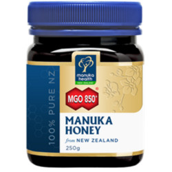 manuka health 蜜纽康 【用码PDMY包邮】Manuka Health蜜纽康 麦卢卡蜂蜜MGO850+ 250g