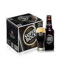 限地区：SUPER BOCK 超级波克 世涛黑啤酒 250ml*6瓶