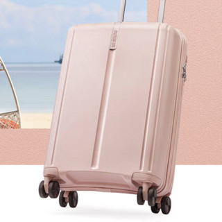 AMERICAN TOURISTER 美旅 PP拉杆箱 NG0 粉色 24英寸