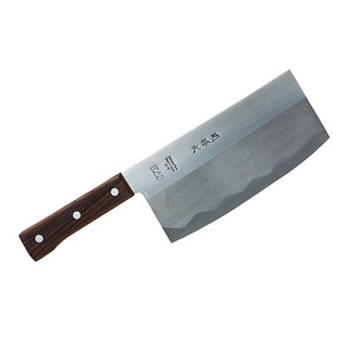 KAI 贝印 日本剁肉刀切肉刀 家用厨刀切菜刀 不锈钢厨房菜刀 中华刀180mm