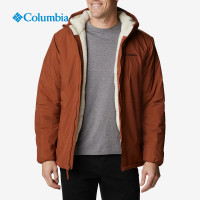 Columbia 哥伦比亚 休闲羊羔绒舒适保暖加厚棉服夹克WE8371
