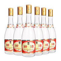 汾酒 黄盖玻汾 53%vol 清香型白酒 475ml*6瓶 整箱装