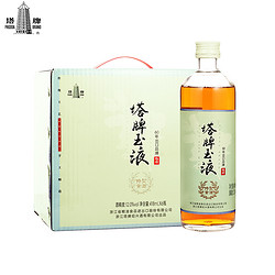 塔牌 绍兴黄酒五年冬酿418ml*6瓶整箱礼盒装花雕酒半甜绍兴产黄酒