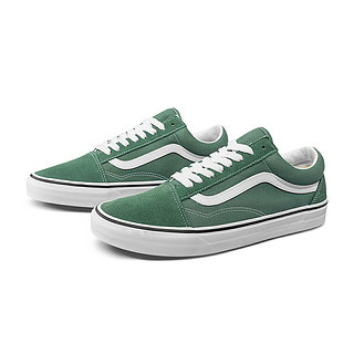 VANS 范斯 Old Skool 中性运动板鞋 VN0A38G1UKV 绿色 34.5