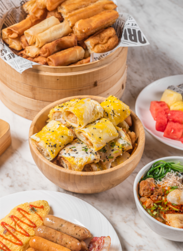 不住也能吃!节假日通用!上海静安洲际酒店 2大1小自助早餐