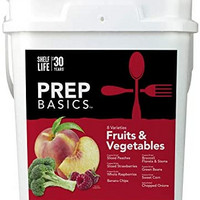 Prep Basics 水果和蔬菜种类 | 紧急食品供应   30 年的保质期