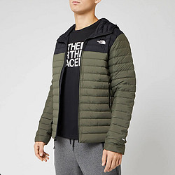 THE NORTH FACE 北面 Men's Stretch Down Hooded Jacket - New Taupe Green