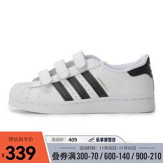 adidasOriginals阿迪三叶草 中性小童SUPERSTAR CFC休闲鞋EF4838 EF4838 12.5K