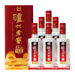 泸州老窖 8年窖头曲 和之礼 52%vol 浓香型白酒 500ml*6瓶 整箱装