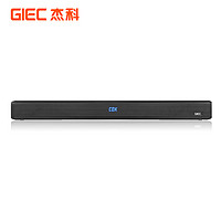 GIEC 杰科 T100 2.1声道 回音壁 黑色