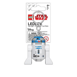 LEGO 乐高 星球大战系列 R2-D2机器人发光钥匙扣