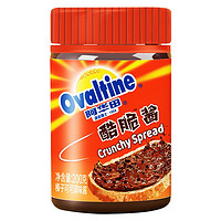 Ovaltine 阿华田 酷脆酱 早餐面包涂抹酱可可巧克力酱 榛子可可调味酱 瓶装200g