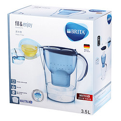 BRITA 碧然德 Marella海洋系列 滤水壶 蓝色 1壶1芯