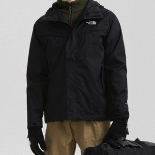 THE NORTH FACE 北面 男子三合一冲锋衣 NF0A81QU-TY1 黑色 M