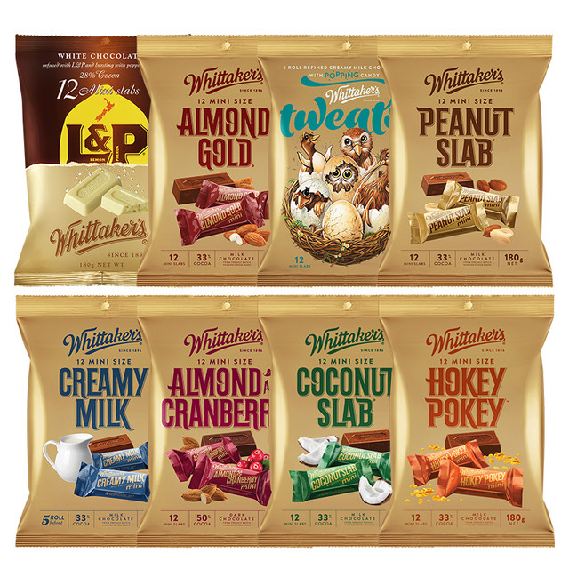 临期品：Whittaker's 惠特克 柠檬汽水跳跳糖白巧克力 180g