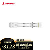 Atomic 阿托米克 滑雪双板雪季新品专业雪场装备CLOUD C7 + M 10 GW 白色SS02848 156