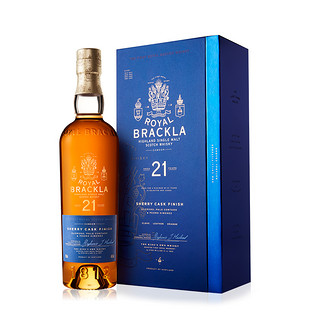 ROYAL BRACKLA 皇家布莱克拉 21年雪莉桶版单一麦芽威士忌洋酒行货