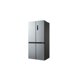 Midea 美的 慧鲜系列480升变频一级能效十字四开门双开对开门风冷超薄大容量囤货智能冰箱 BCD-480WSPZM(E)