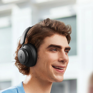 SoundCore 声阔 Space Q45 耳罩式头戴式降噪蓝牙耳机 月岩黑