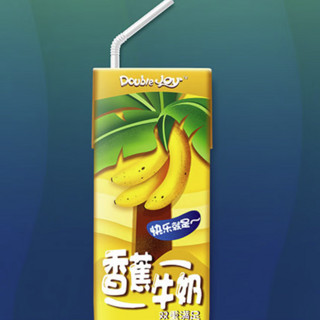 Huishan 辉山 香蕉牛奶 200ml*10盒 礼盒装