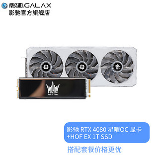 影驰 （Galaxy）GeForce RTX 4080 16G DLSS 3.0电竞台式电脑游戏显卡  RTX 4080 星曜OC+HOF EX 1T