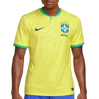 耐克（NIKE） Brazil 2022/23 世界杯 巴西队新款主场球衣队服 男士球衣 Dynamic动态黄 S