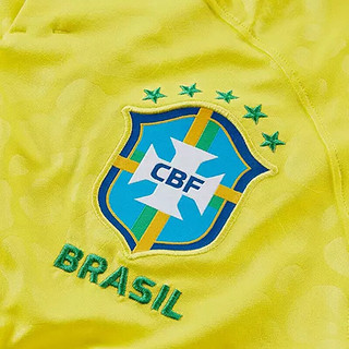 耐克（NIKE） Brazil 2022/23 世界杯 巴西队新款主场球衣队服 男士球衣 Dynamic动态黄 S