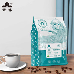 云啡 阿拉比卡咖啡豆 500g/袋 滇猴款