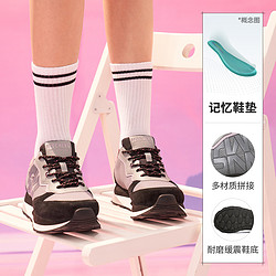 SKECHERS 斯凯奇 女子休闲鞋跑步鞋 155492-BKMT