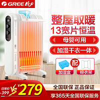 GREE 格力 取暖器家用省电暖风机烤火炉电暖器烤火炉电烤炉NDY19-X6021