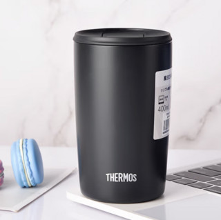 THERMOS 膳魔师 JDP-400-BK 保温杯 400ml 磨砂黑