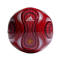 adidas 阿迪达斯 MUFC CLB HOME PU足球 HI2190 天然红/黑色/白/黄 5号/标准