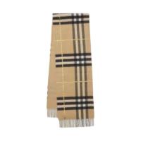 BURBERRY 博柏利 铆钉双面格子羊绒围巾