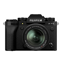 FUJIFILM 富士 X-T5 1855 APS-C画幅 微单相机 黑色 XF 18-55mm F2.8 R LM OIS 58mm 变焦广角镜头 单头套机