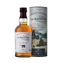 THE BALVENIE 百富 故事系列 19年泥煤单一麦芽苏格兰威士忌 48.3%vol 700ml
