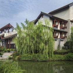 与悦榕庄同享一片湿地,价格只要四分之一!杭州西溪悦椿度假酒店 豪华大/双床房1晚套餐(含单早+西溪湿地门票/船票1张等)