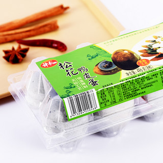 神丹松花鸭皮蛋松花蛋496g8枚/盒鸭蛋食品食用新鲜真空