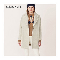 补贴购：GANT 甘特 女士羊毛大衣 4751004130