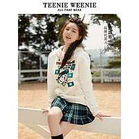 TEENIE WEENIE TeenieWeenie小熊连帽卫衣学院风女装秋冬新款2022