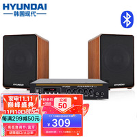 HYUNDAI 现代影音 现代 家庭ktv音响套装 电脑电视k歌设备卡拉ok家庭影院蓝牙功放机音箱客厅门店舞蹈会议室家用设备