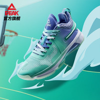 PEAK 匹克 态极闪现4代-觉醒篮球鞋男鞋22秋冬新款运动鞋网面缓震回弹耐磨专业球鞋 白绿 39