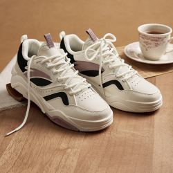 anta安踏板鞋女鞋2022秋冬新款潮流运动休闲鞋低帮小白鞋女