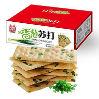 垦丁旺 400克香葱苏打饼干 400g/箱约15包