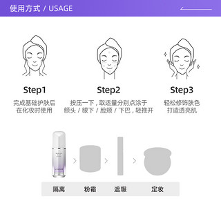 Laneige/兰芝雪纱丝柔修颜隔离霜30ml/瓶妆前乳控油底妆