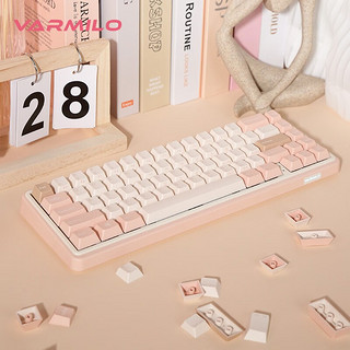 VARMILO 阿米洛 迷你洛系列minilo尤加利 静电容/机械轴键盘 办公键盘  V2昙花白轴