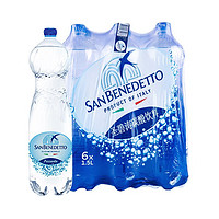 SAN BENEDETTO 气泡水 碳酸饮料 1.5L*6