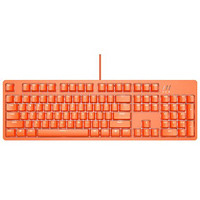 DOUYU 斗鱼 DKM150 104键 有线机械键盘 橙色 国产黑轴 单光