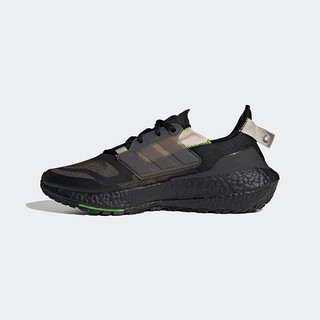 adidas 阿迪达斯 官方ULTRABOOST 22 C.RDY男女随心畅跑舒适跑步鞋GX8028 黑色/灰色/亮黄荧光色 44(270mm)