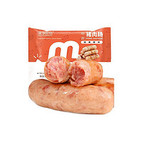 PLUS会员：美享时刻 纯猪肉火山石烤肠（原味）500g（10根）